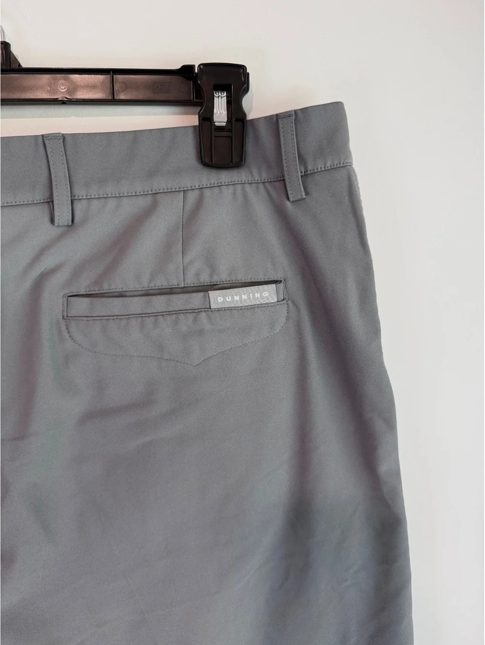 Dunning Men's Gray Performance Shorts Size 34